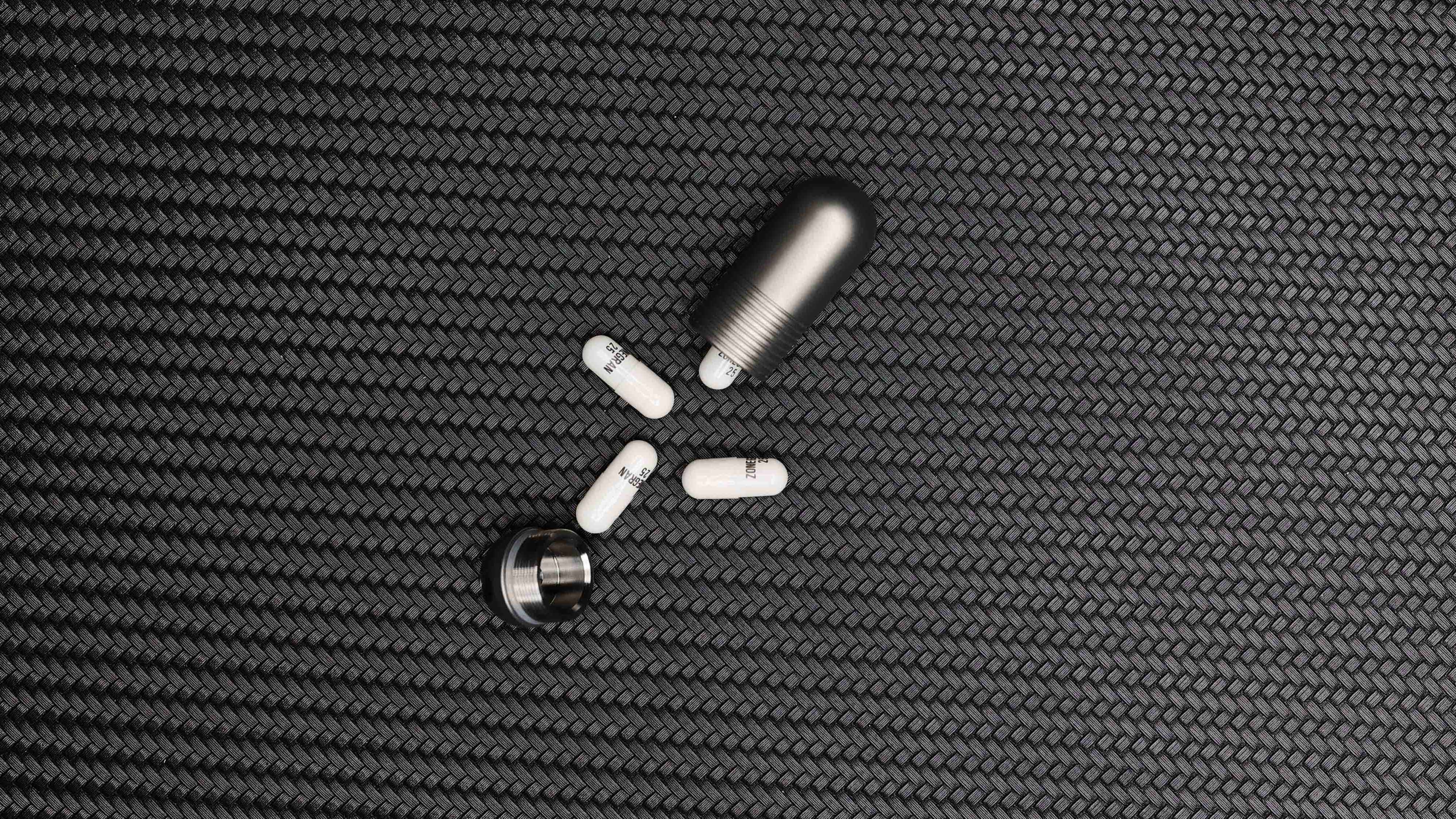 Titanium Pill Holder